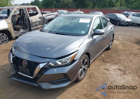 2020 Nissan Sentra Sv Xtronic Cvt z USA, uszkodzony, nr VIN 3N1AB8CV9LY268515